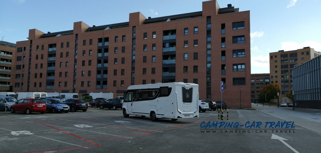 aire services camping car Pamplune Espagne Navarre