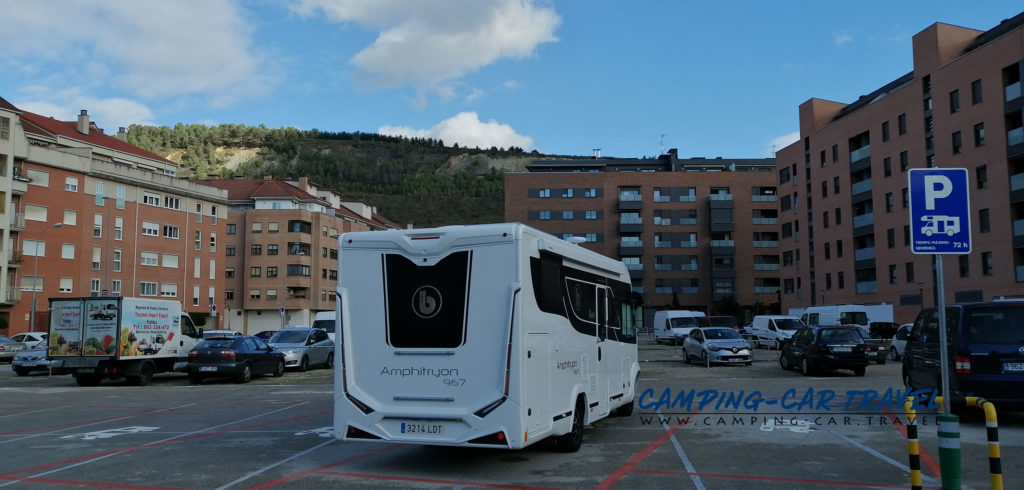 aire services camping car Pamplune Espagne Navarre