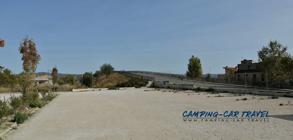 aire services camping cars Olite Navarre Espagne