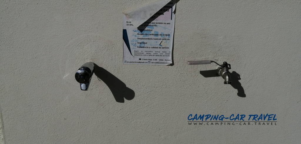 aire services camping car carcastillo espagne navarre