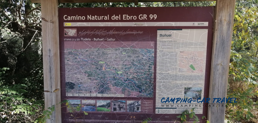 aire de services camping-cars Buñuel Espagne Navarre