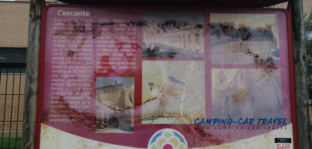 aire de services camping-cars Cascante Navarre Espagne