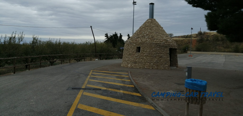 aire de services camping-cars Grisel Aragon Espagne