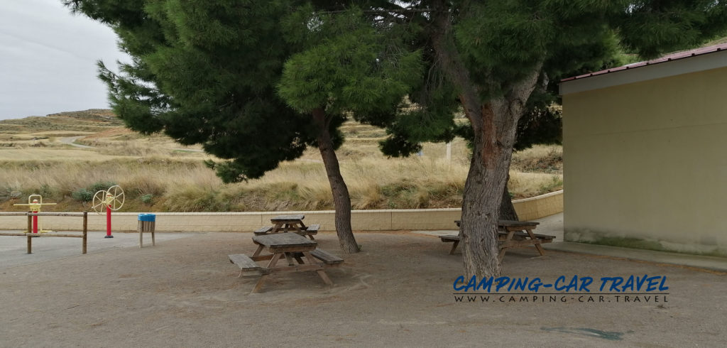 aire de services camping-cars Grisel Aragon Espagne