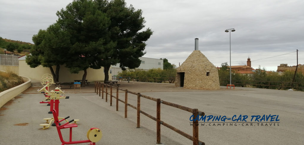 aire de services camping-cars Grisel Aragon Espagne