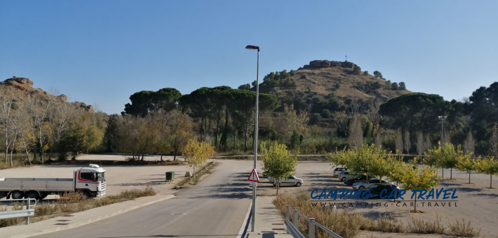 aire de services camping car Albalate del Arzobispo Aragon Espagne