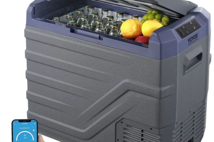VEVOR Réfrigérateur Portable à Compression 45 L — réfrigérateur portable pour camping-car et voiture