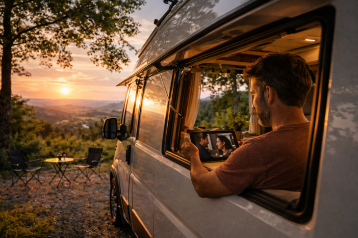Parabole, TNT ou streaming mobile : quelle solution TV choisir pour votre camping-car ? Comparatif complet et retour d'expérience pour voyager connecté.